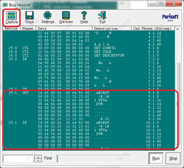 Bus Hound USB 抓包工具 